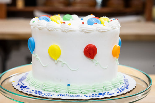 Balloon Decorated Cake