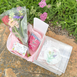 Mother’s Day Floral & Cake Carrier
