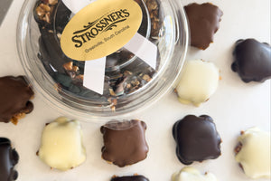 Chocolate Caramel Pecan Clusters