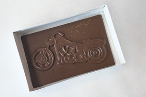 Fathers Day Milk Chocolate Motorcycle