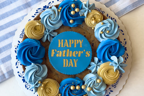 Father's Day Cookie Cake