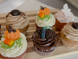 Gourmet Halloween Cupcakes