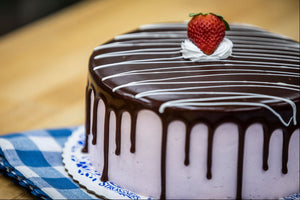 Chocolate Covered Strawberry Cake