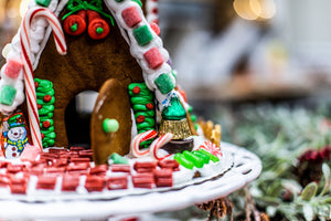 Decorated Gingerbread House