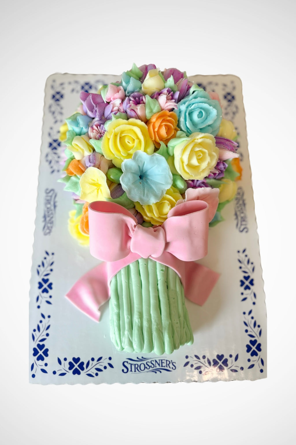 Flower Bouquet Cake