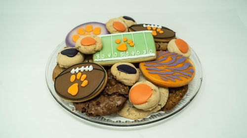 Football Cookie Tray