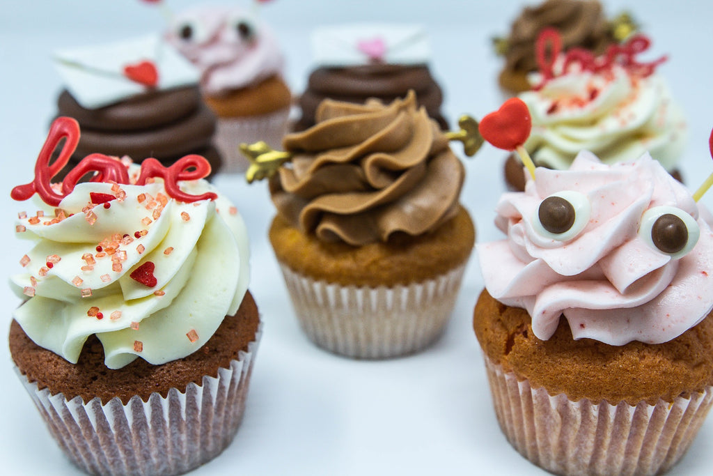 Gourmet Valentine's Day Cupcakes