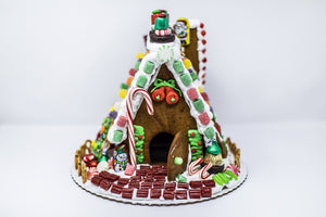 Decorated Gingerbread House