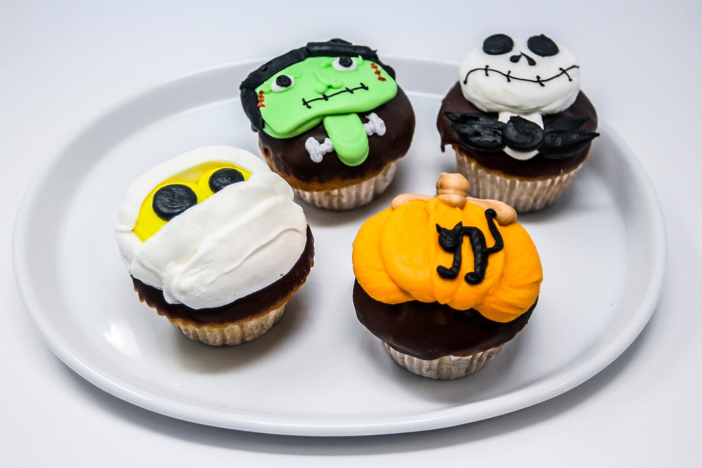 Halloween Decorated Cupcakes