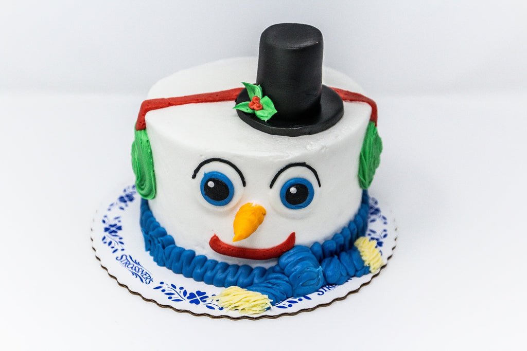 Frosty Decorated Cake