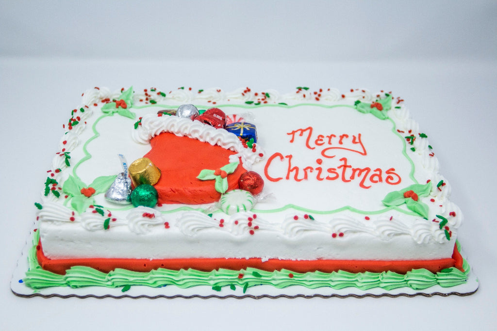 Santa's Toy Sack Sheet Cake