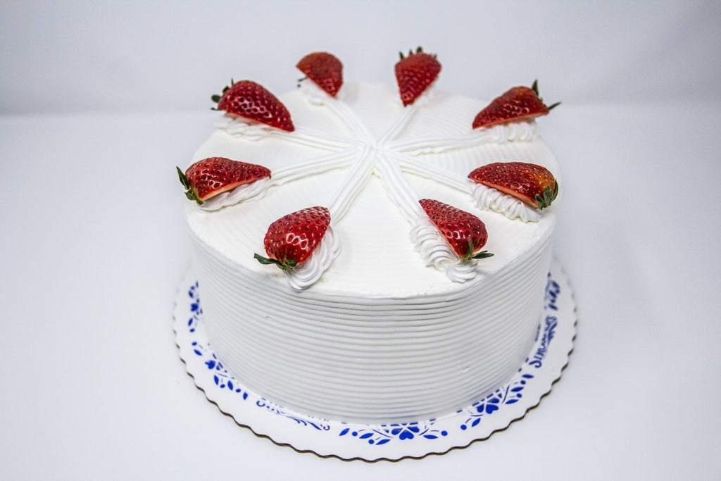 Strawberry Bavarian Torte