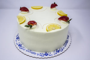 Strawberry Lemonade Cake